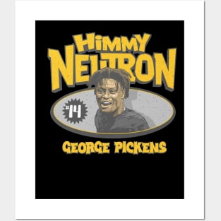 George Pickens Pittsburgh Himmy Neutron Posters and Art